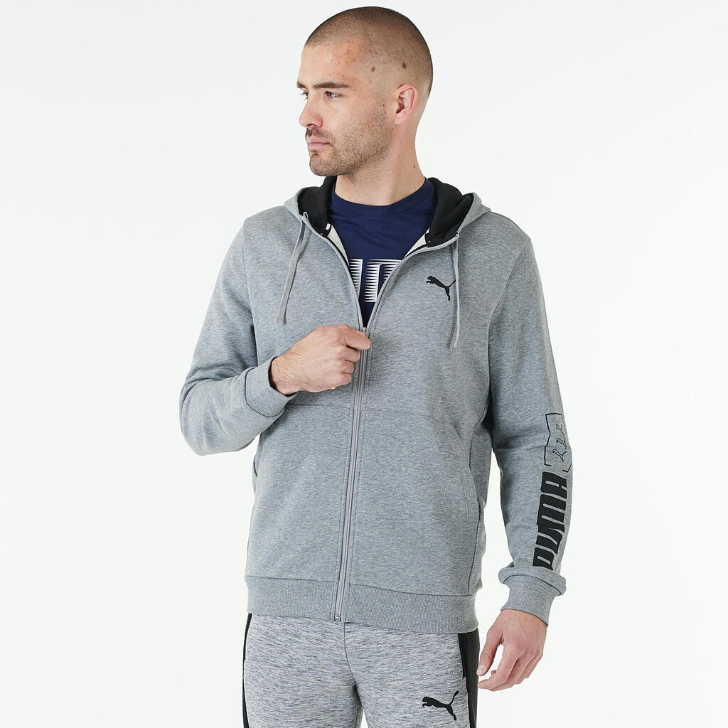 Puma Kapuzenjacke Herren - Active grau