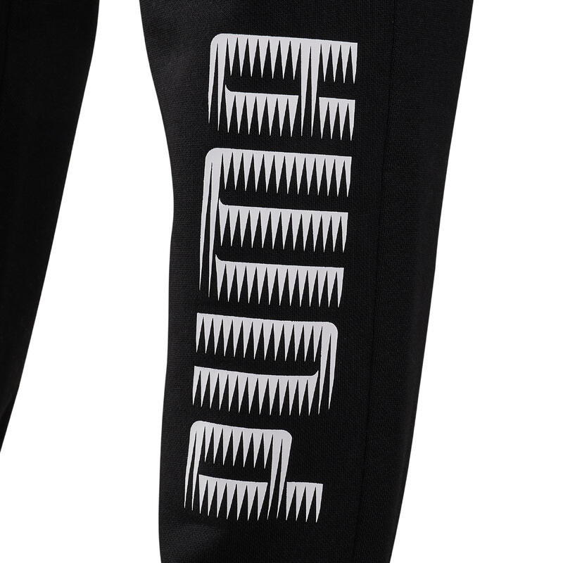 Pantalon de trening Fitness cu Logo Negru Bărbați 