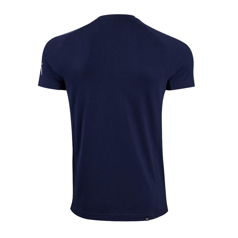T-shirt uomo fitness Puma ACTIVE misto cotone blu