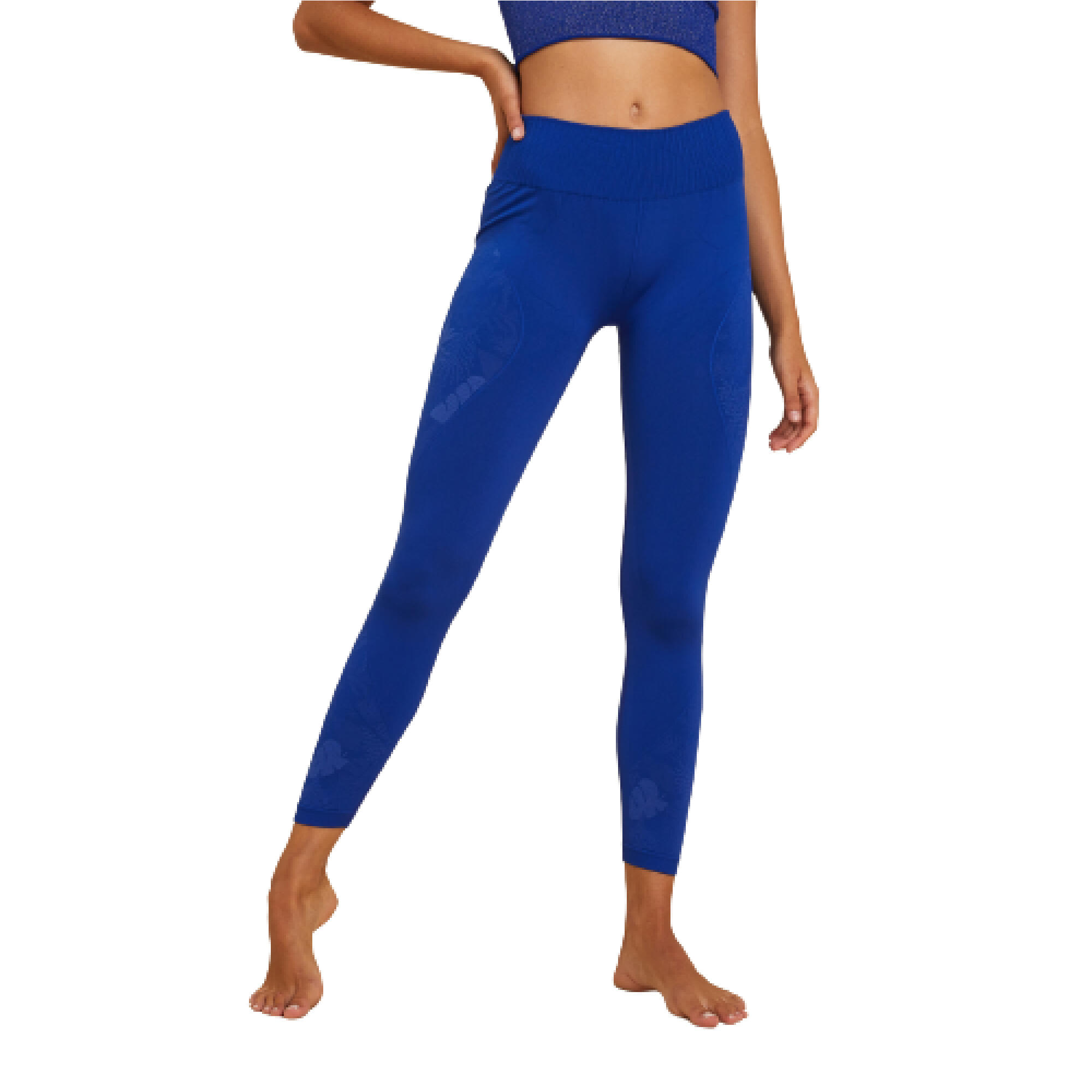Buy Blue Leggings for Women by LYCOT Online | Ajio.com