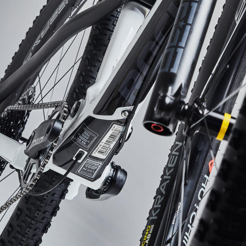 Bicicletă MTB cross country XC 900 S 29" carbon alb