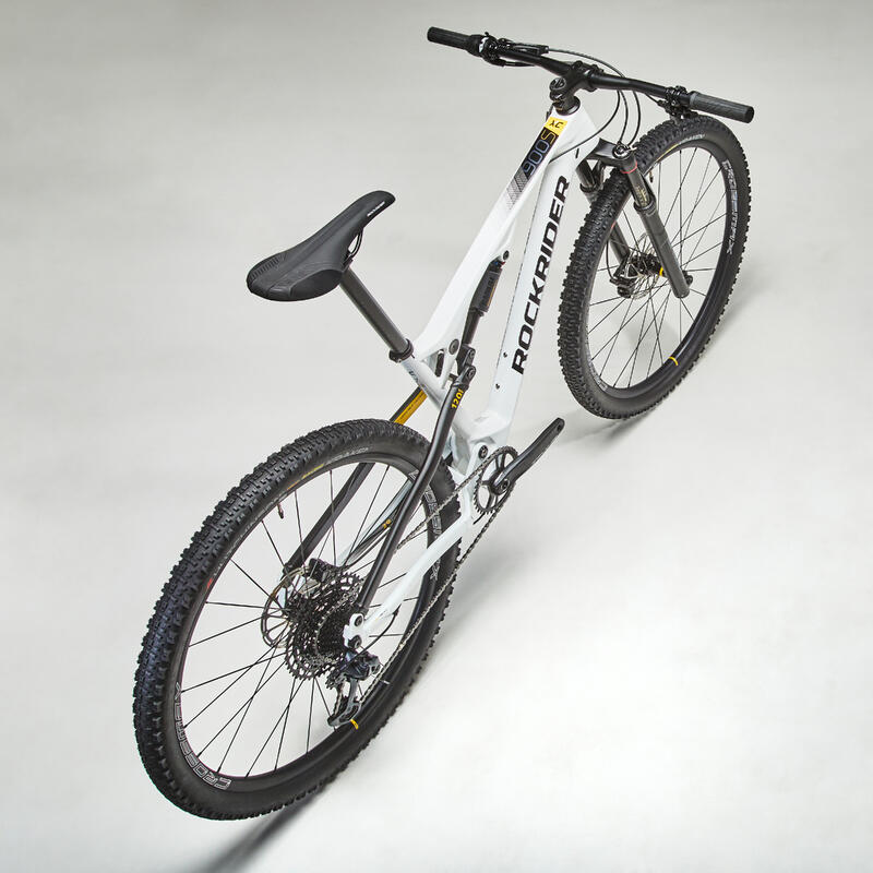 esfuerzo Costa Profesión Bicicleta de montaña 29'' doble suspensión carbono Rockrider XC 900 S  blanco | Decathlon