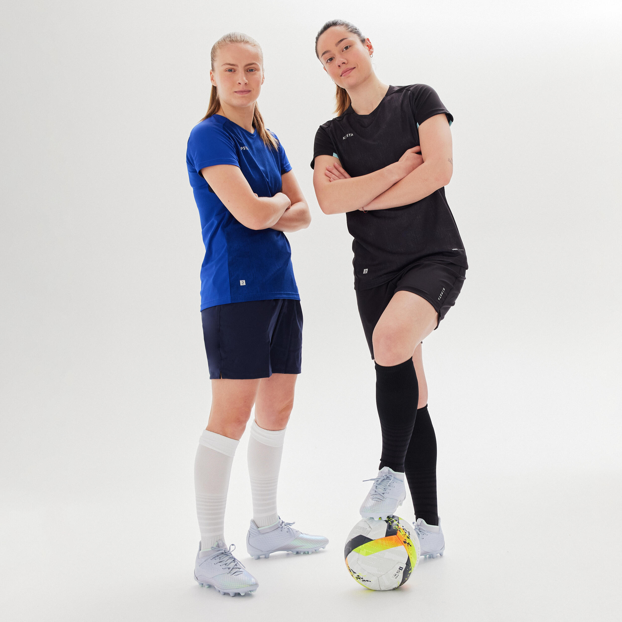 KIPSTA Dámsky futbalový dres Viralto indigový S · záber 12