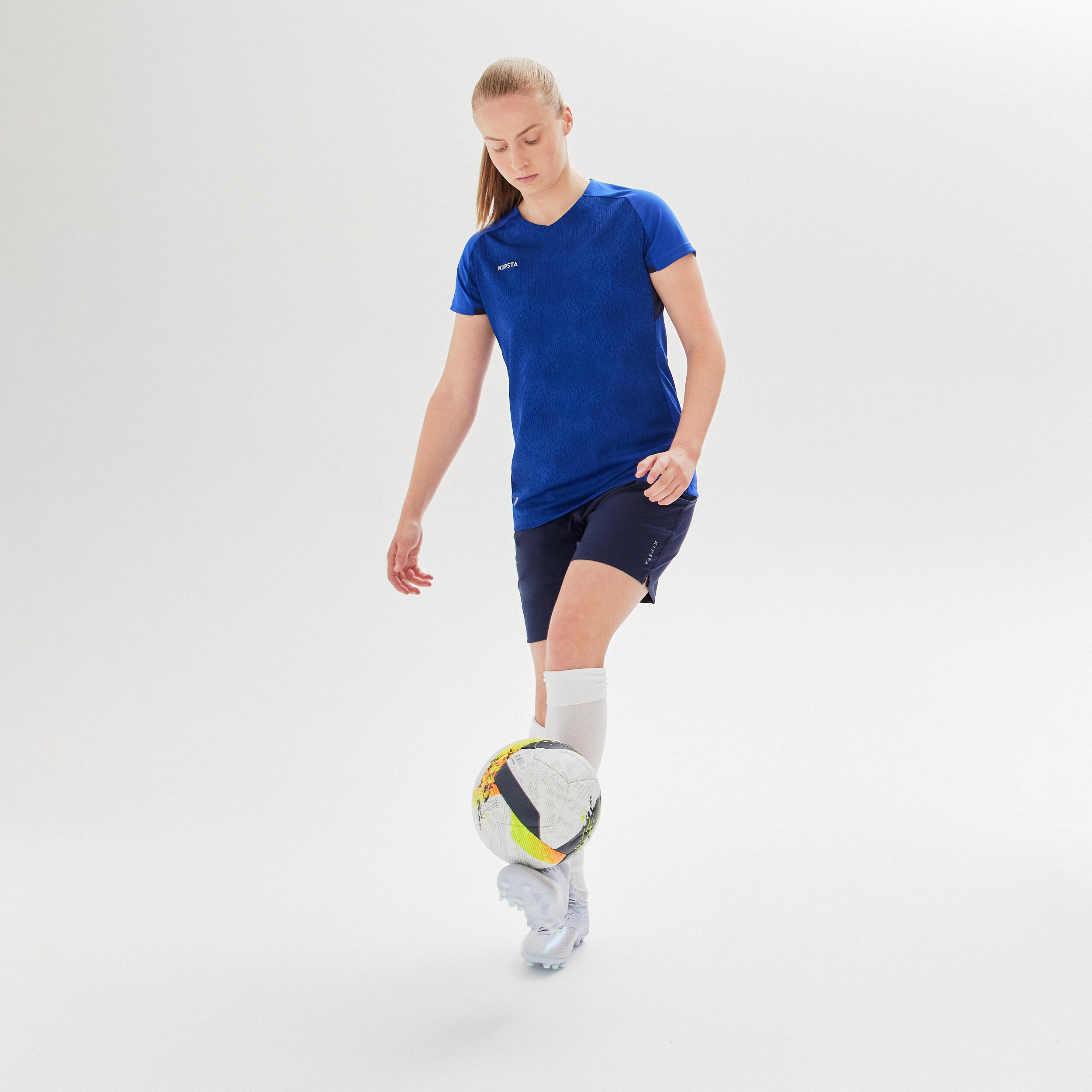 Maglia calcio donna VIRALTO blu 6/12