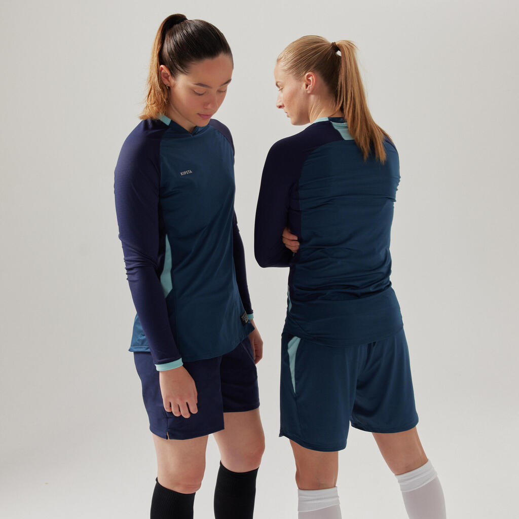 Women's Football Shorts - Blue