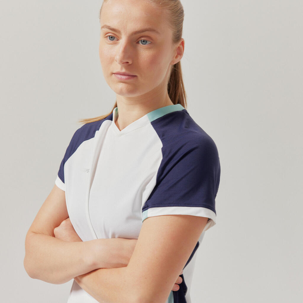 WHITE / BLUE