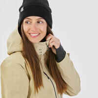 ADULT SKI HAT - FISHERMAN - BLACK