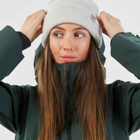 Adult ski fisherman hat - Light beige