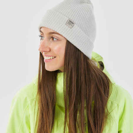 ADULT SKI FISHERMAN HAT - LIGHT GREY