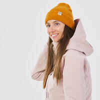 ADULT SKI HAT - FISHERMAN - OCHRE