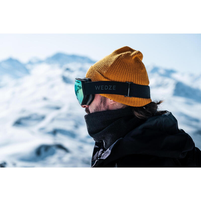 GORRO DE SKI FISHERMAN ADULTO OCRE