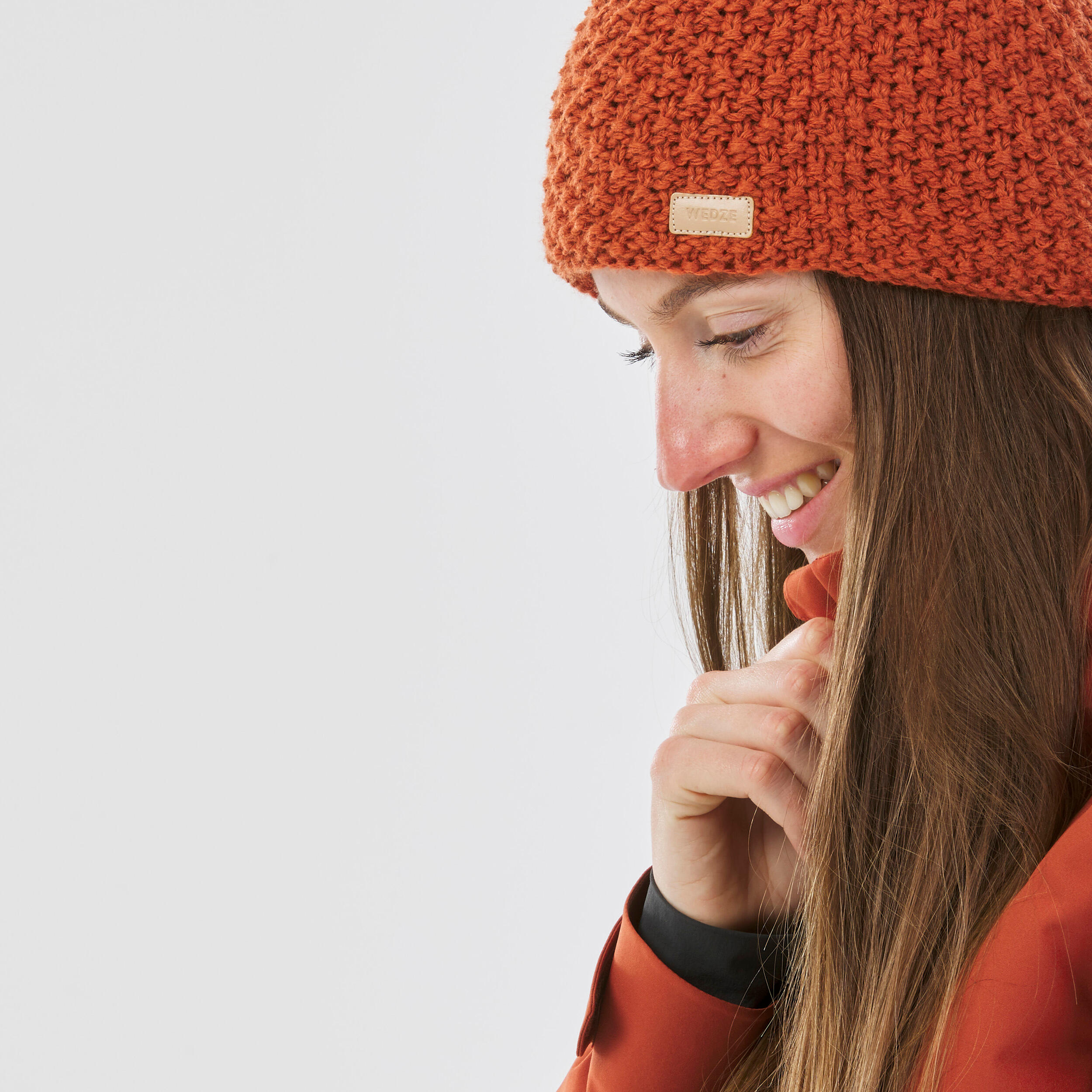 Adults' Made in France Beanie Hat TIMELESS 500 - Red 9/9
