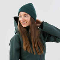 ADULT SKI HAT - FISHERMAN - FOREST GREEN