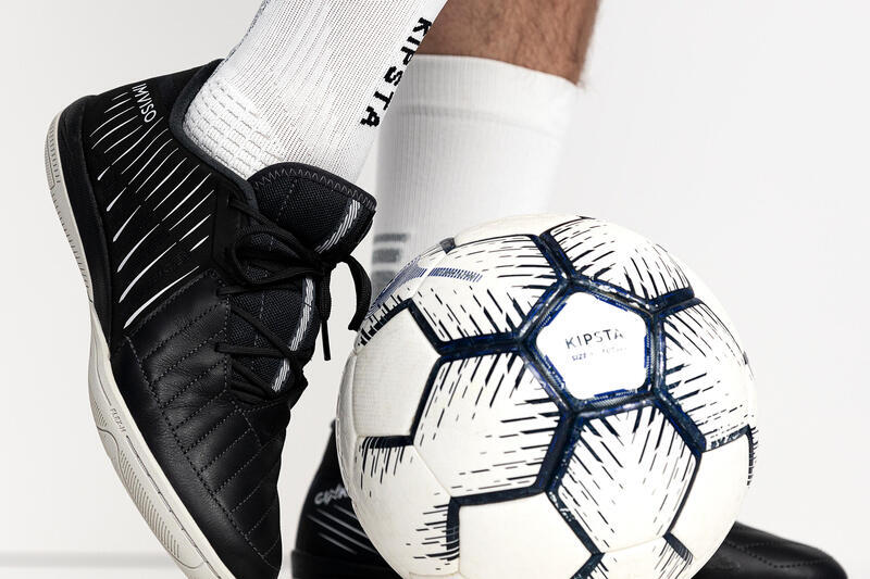 Buty do piłki nożnej halowej futsal Kipsta Ginka 900 skórzane