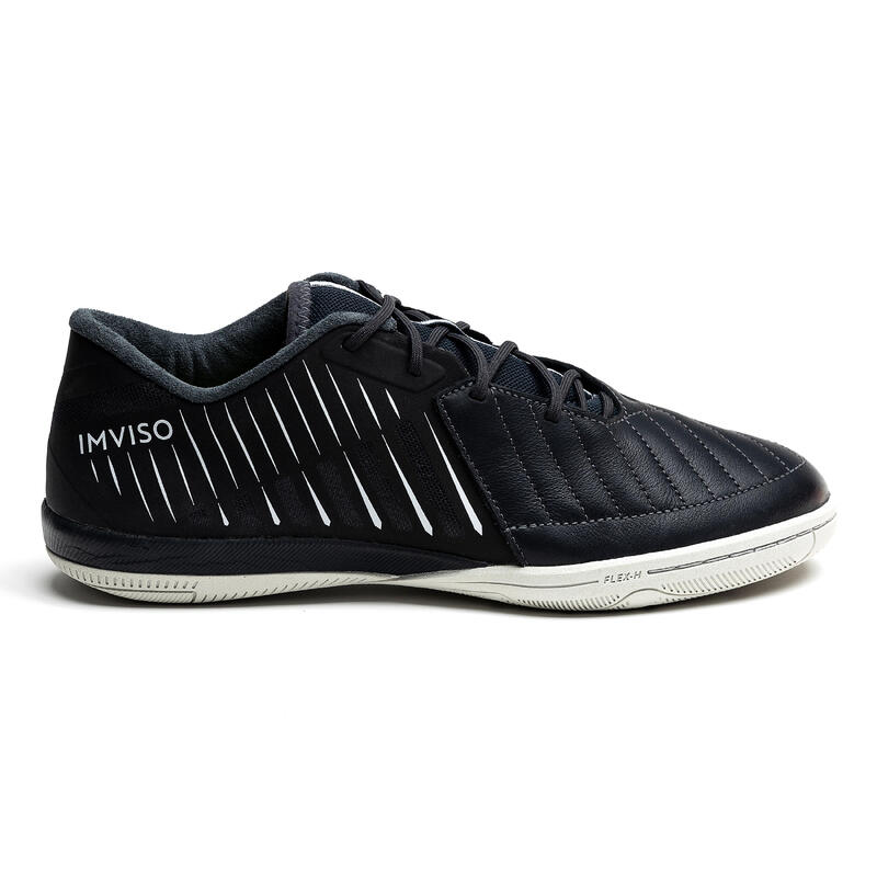 Futsal Leather Shoes Ginka 900 - Black