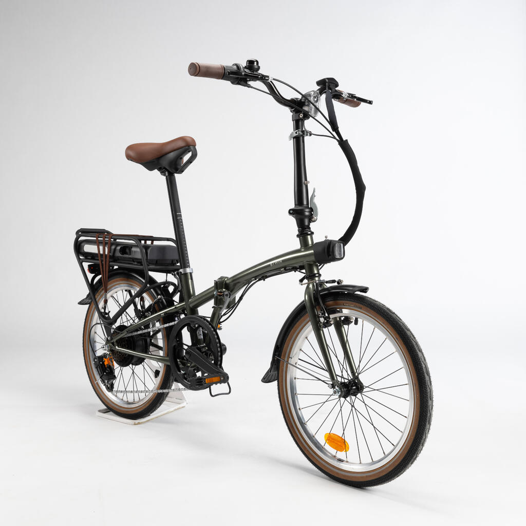 Elektriskais salokāmais velosipēds “E-Fold 500”, zaļš
