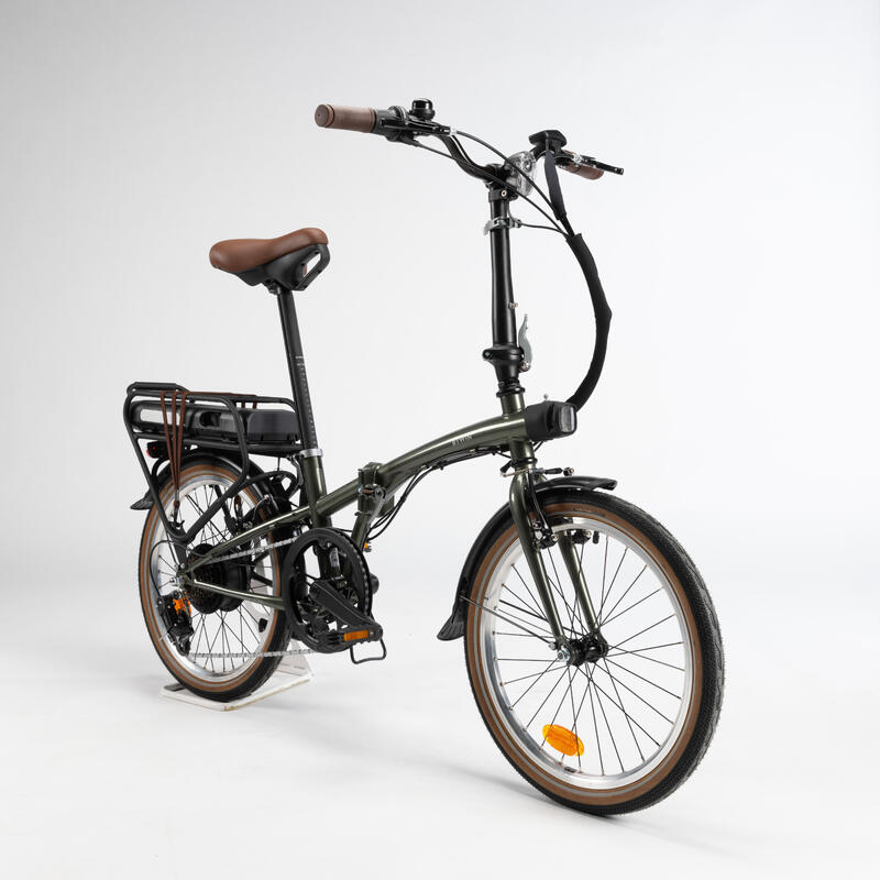 Bici elettrica a pedalata assistita pieghevole E FOLD 500 20 pollici verde