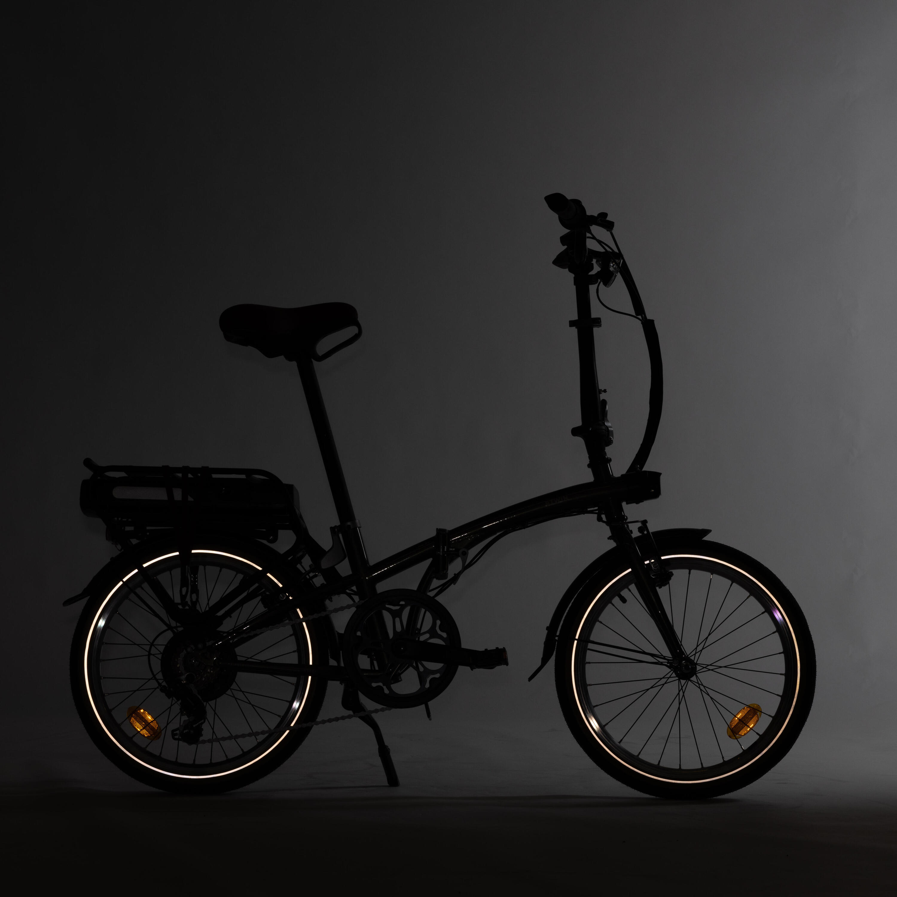 Elektrische vouwfiets E Fold 500 groen 32/41