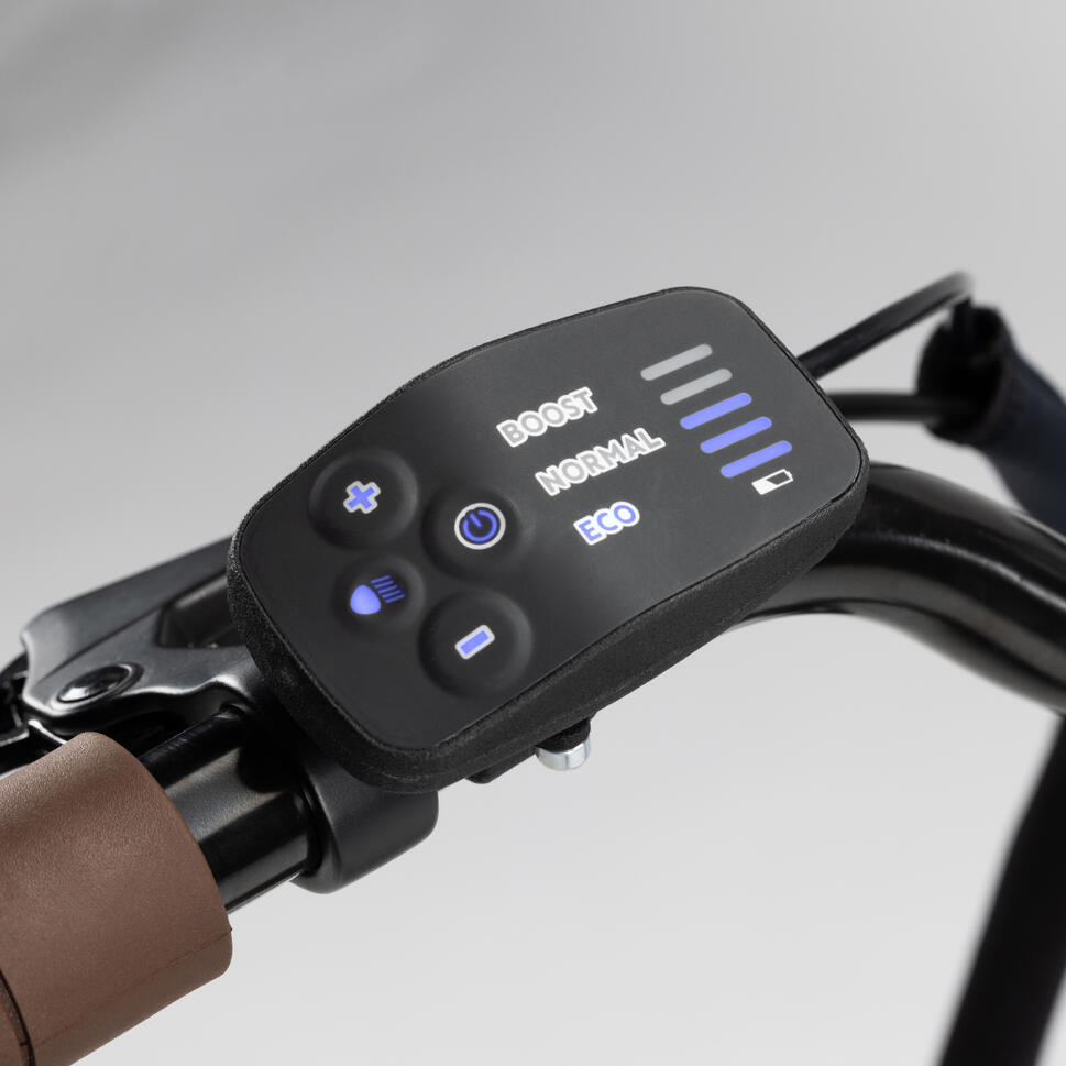 Vélo pliant électrique e fold 500 bleu BTWIN | Decathlon