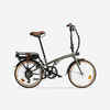 Elektrinis sulankstomas dviratis „E-Fold 500“, žalias
