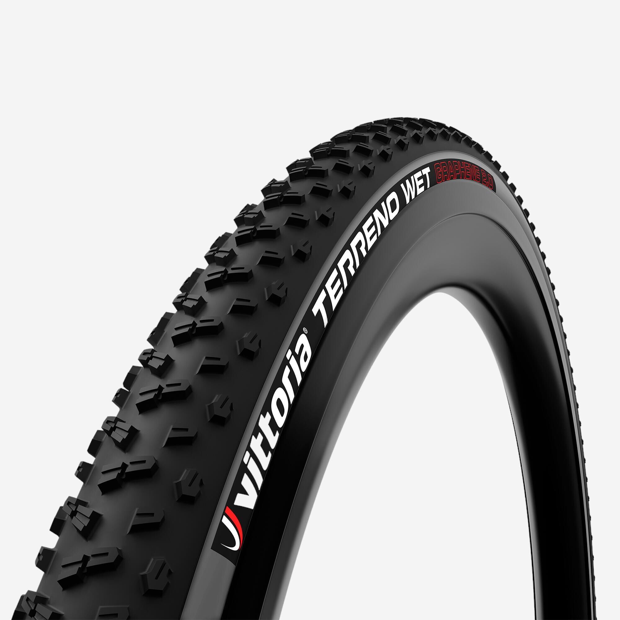 VITTORIA 700x38 TNT Tubeless Ready Flex Bead Gravel Tyre Terreno Wet - Black