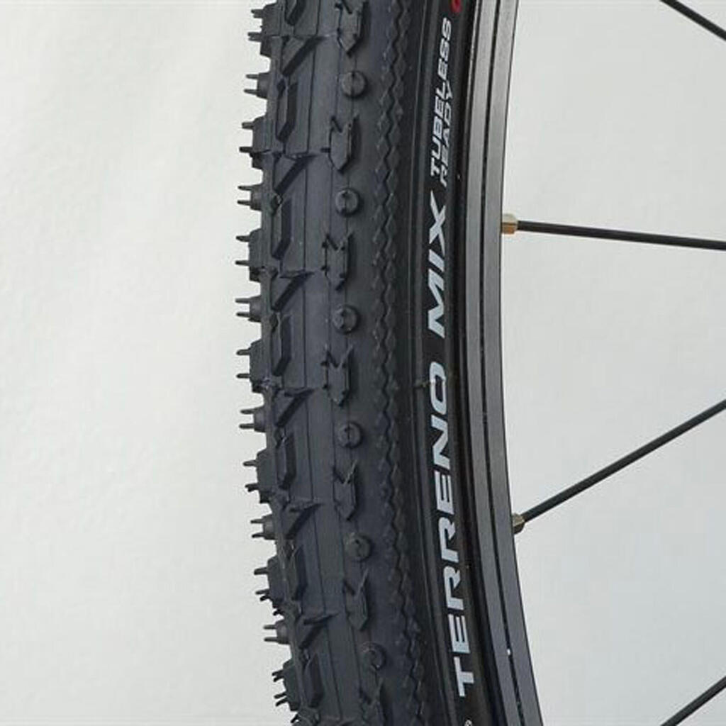 ГУМА ЗА ГРАВЕЛ КОЛОЕЗДЕНЕ TERRENO MIX 700X38 TNT TUBELESS READY МЕК БОРД, ЧЕРНА