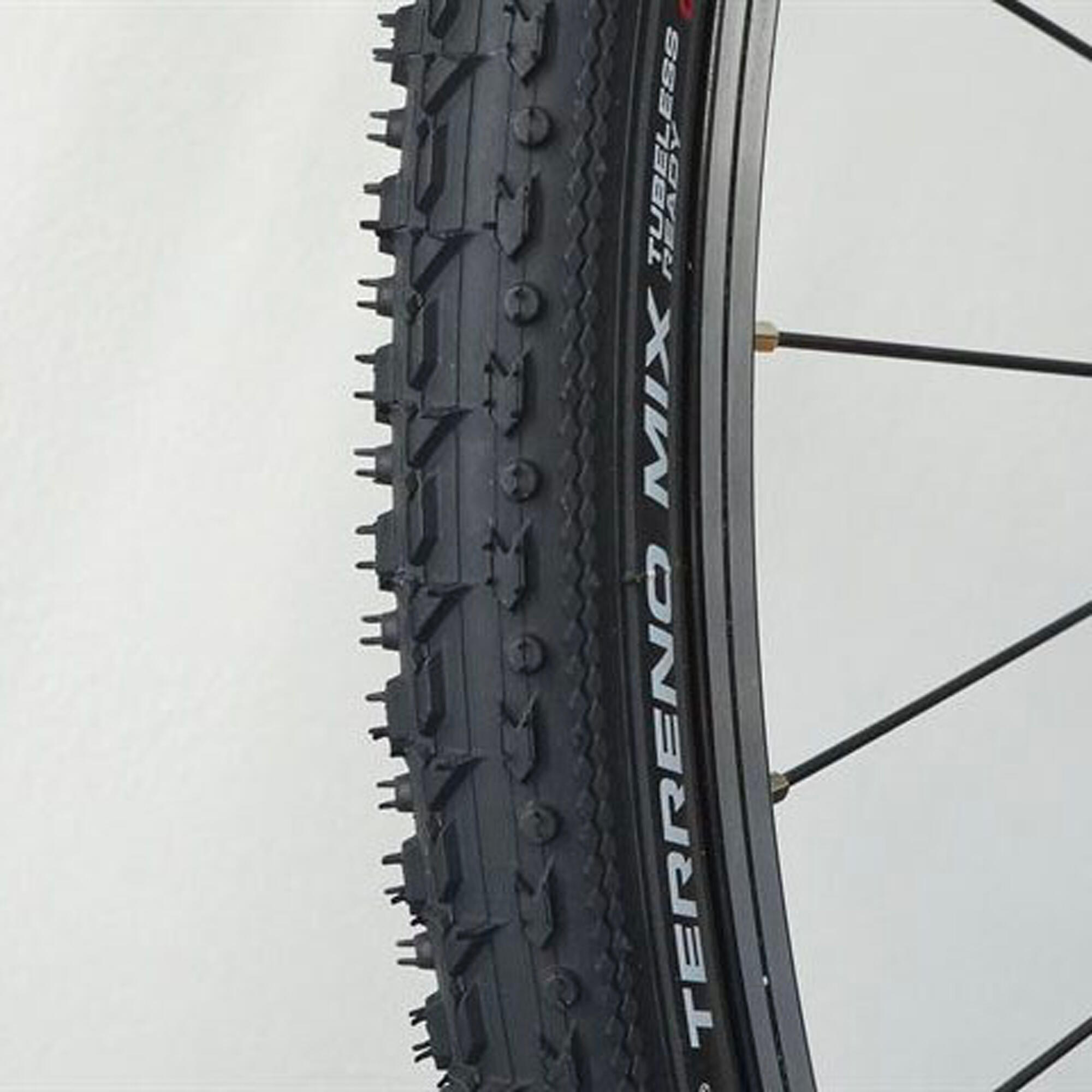 Gravel plášť Terreno Dry 700x38c TNT Tubeless Ready s měkkou patkou černý  6/7