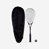 SET DE RAQUETTES DE SQUASH WALLBREAKER 165 (1 raquette/1 balle point rouge)