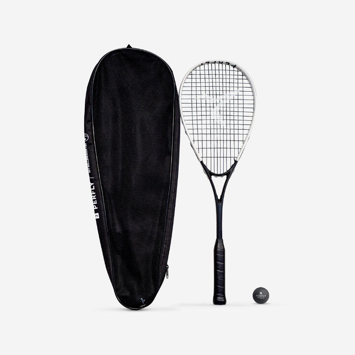 SET DE RAQUETTES DE SQUASH WALLBREAKER 165 (1 raquette/1 balle point