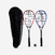 SET DE RAQUETTES DE SQUASH WALLBREAKER 165 CLUB (2 raquette/1 balle point rouge)