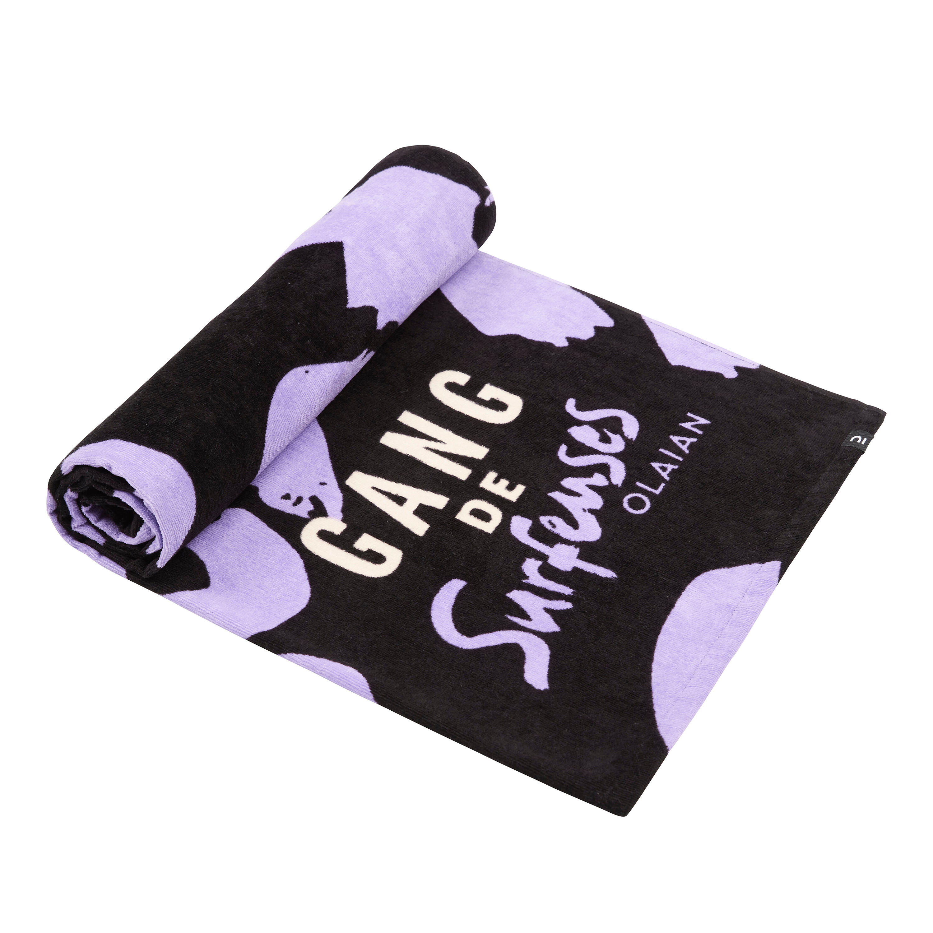 TOWEL l print gang noir 145x85 cm 6/8