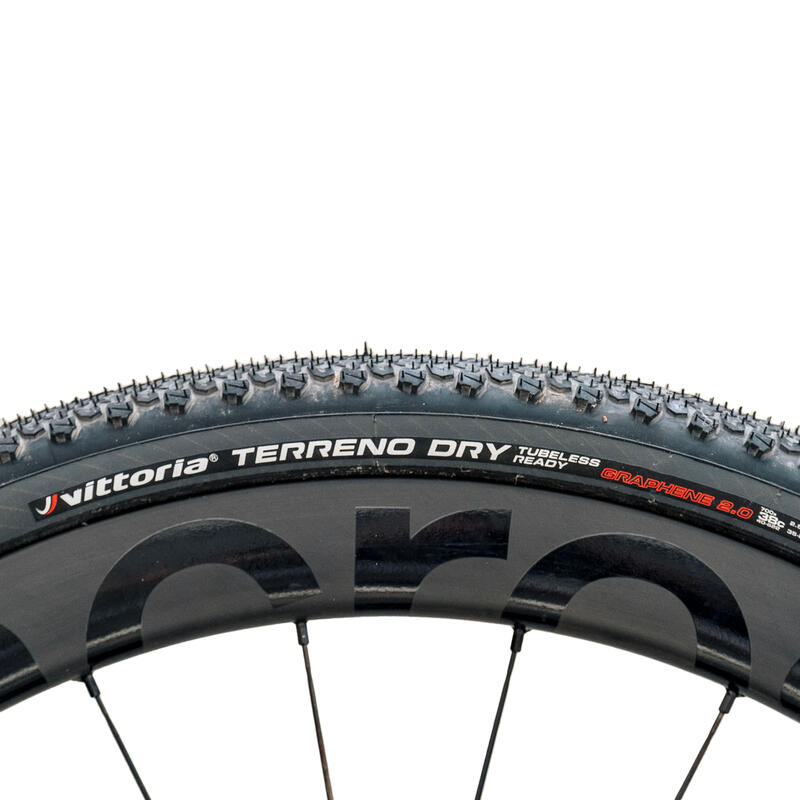 Cauciuc GRAVEL TERRENO DRY 700X38 TNT TUBELESS READY Talon Flexibil Negru