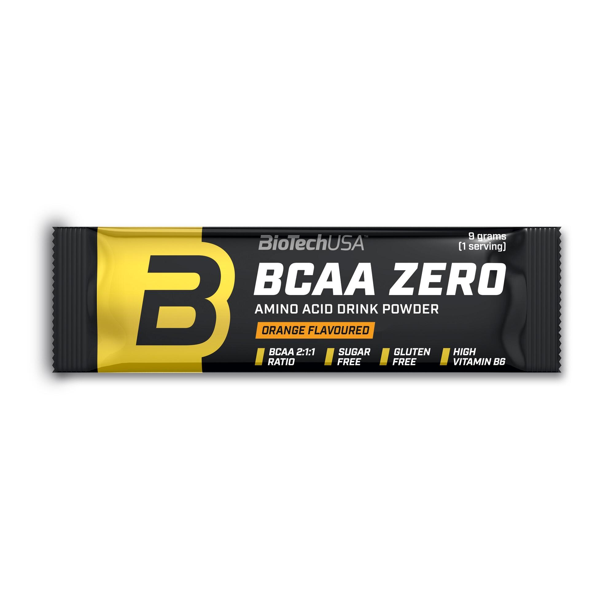 BCAA italpor, narancs, 9 g - Zero Biotechusa