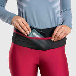 WOMEN'S TRAIL RUNNING 7/8-LENGTH LEGGINGS - RASPBERRY