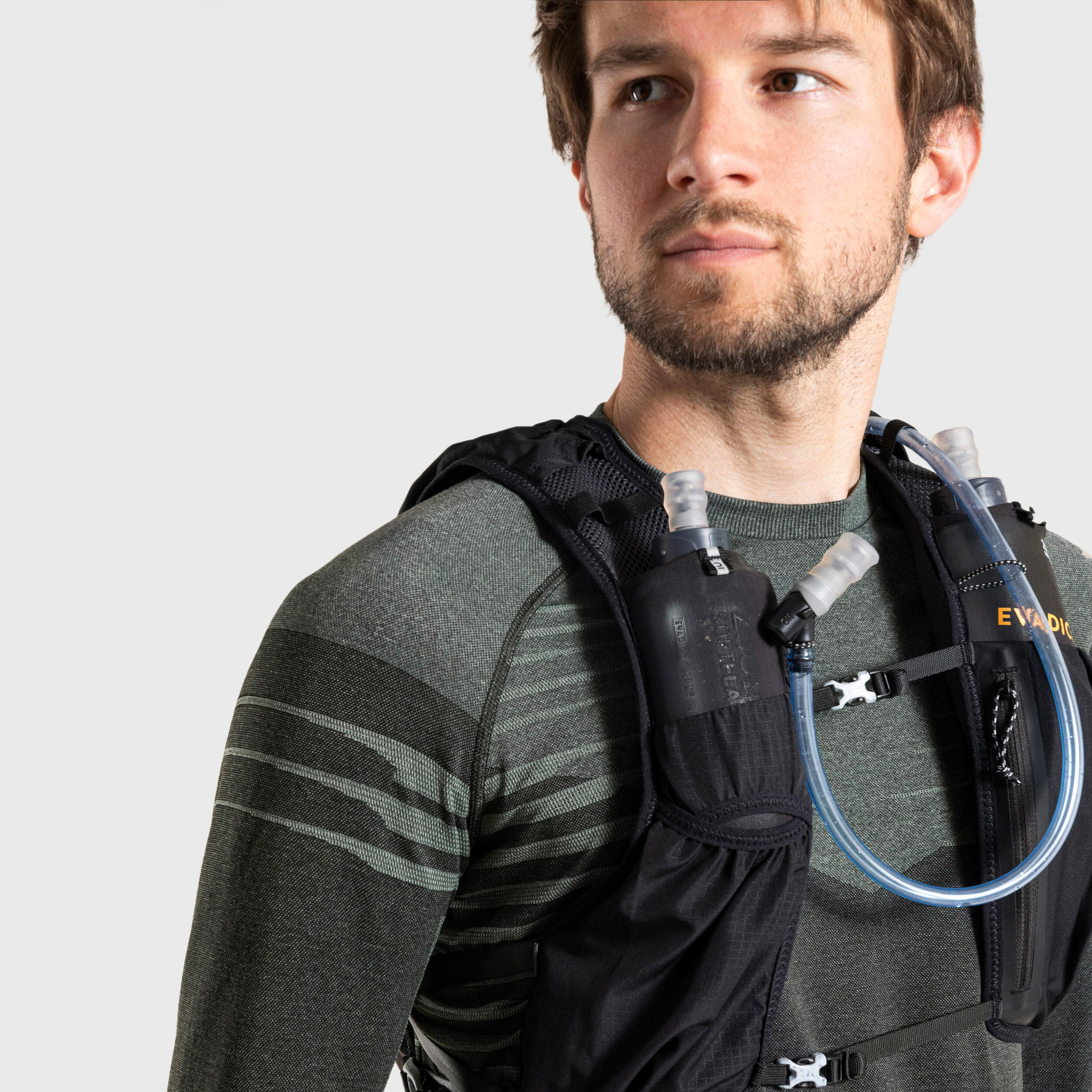 Trail Running Hydration Bag 5 L with Water Bladder 1 L - KIPRUN