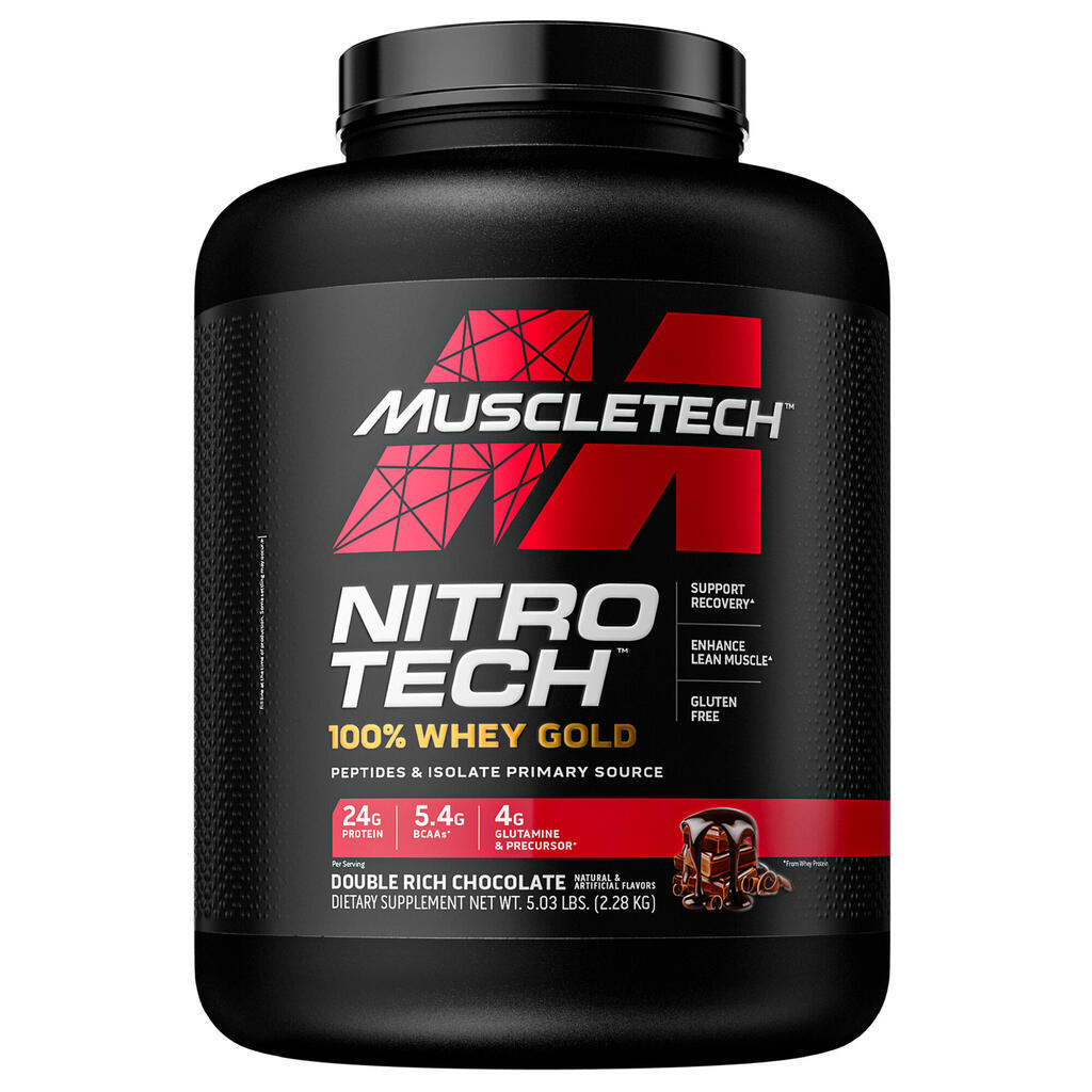 Nitrotech 100%Whey Gold Chocolat 2.28kg