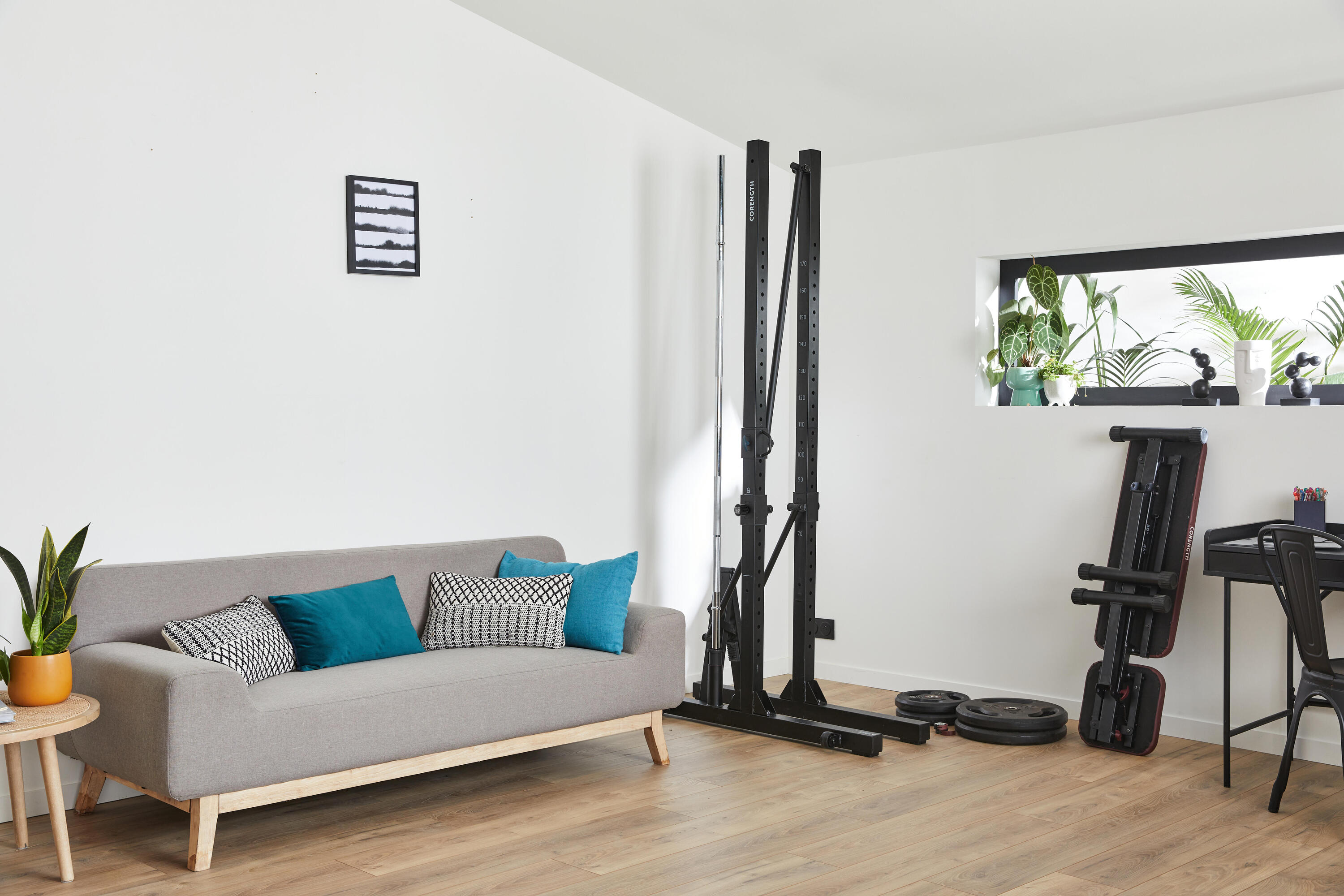 Support de musculation pliable - 500 6/14