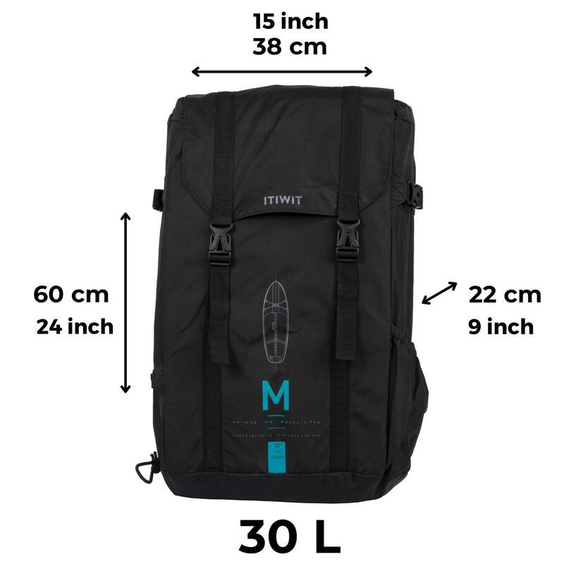 Transport-Rucksack für Stand Up Paddle aufblasbar Compact M Itiwit