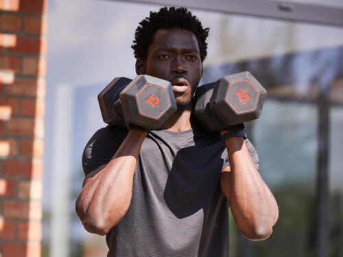 Halteres hex dumbbell cross training 