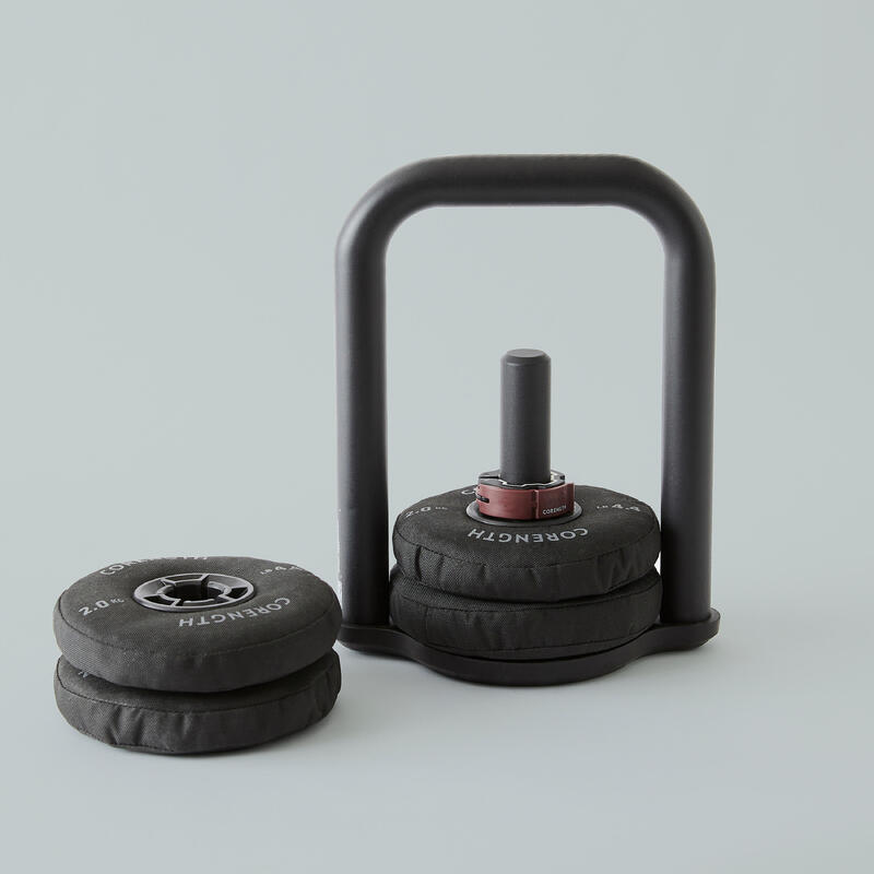 Kettlebell ajustable - 2 à 10 kg