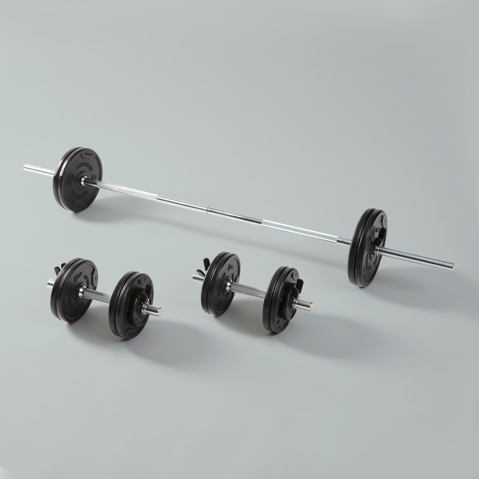 Dumbbell Set Gym Plates 50 Kg 50KG Weight Training Dumbbells And