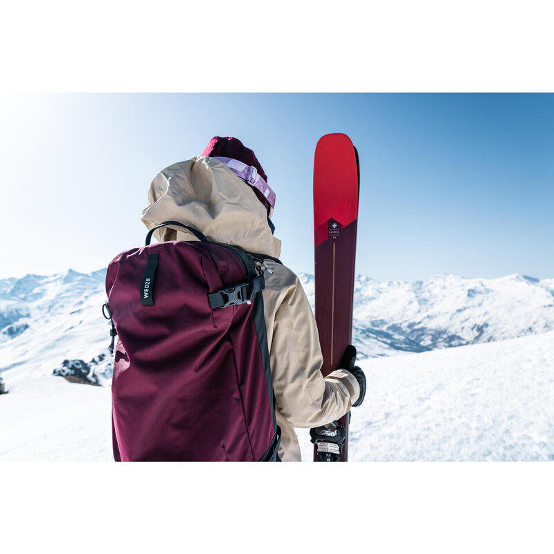 Esquís Freeride Wedze FR 500 PATROL 95 Rojo