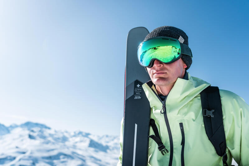 Gogle narciarskie i snowboardowe dla dorosłych i dzieci Wedze G 900 S3