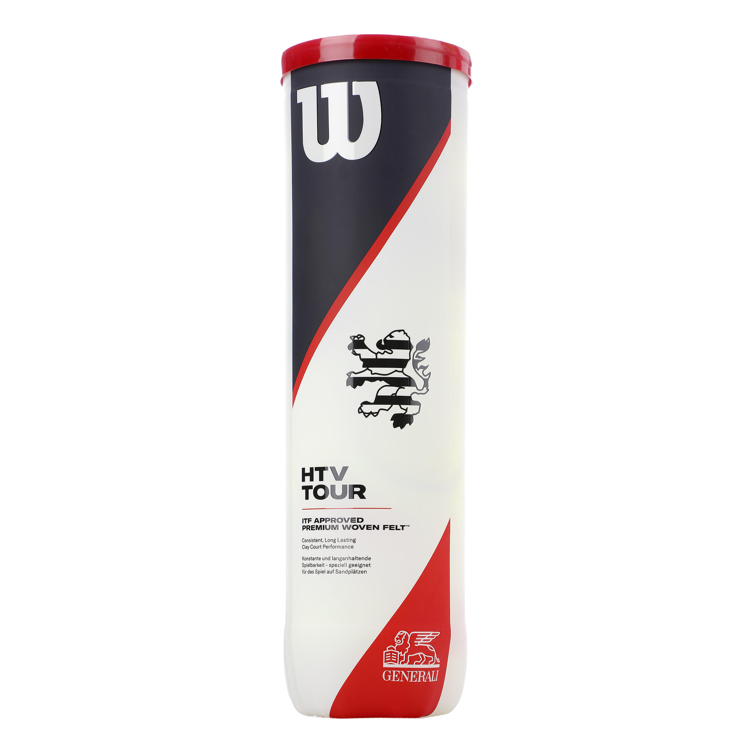 WILSON Wilson HTV Tour - offizieller Spielball vom Hessischen Tennis-Verband