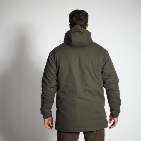 Куртка 100 для полювання тепла зелена