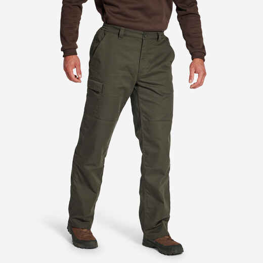 
      WARM HUNTING TROUSERS 100 - GREEN
  