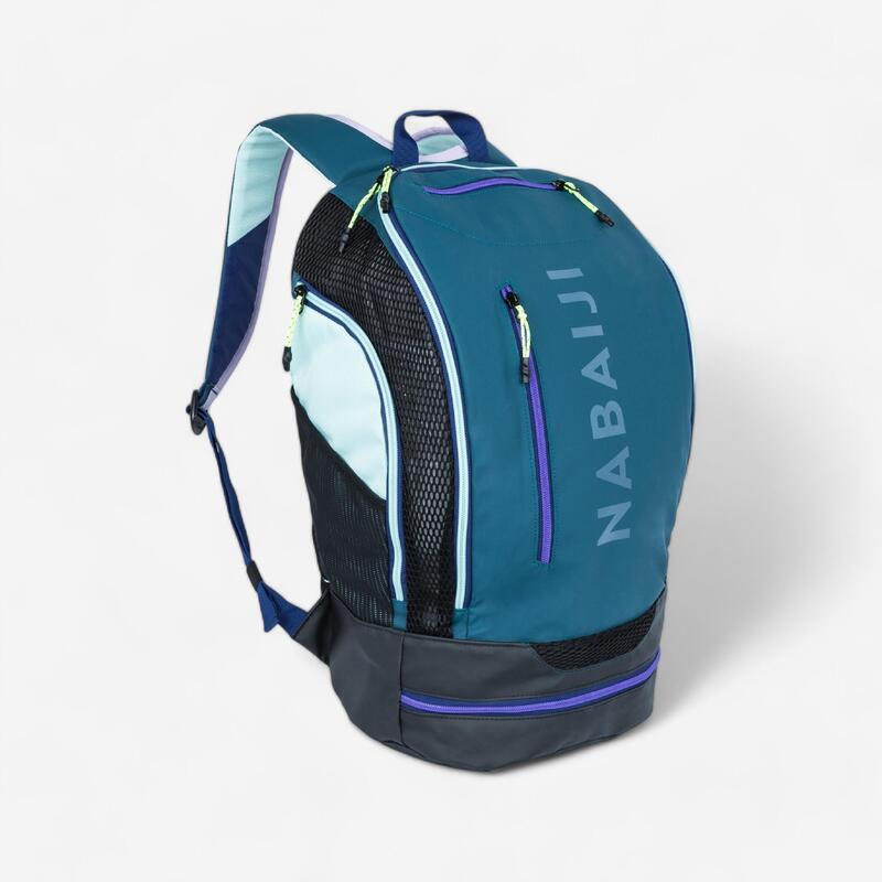Rucsac înot 900 27 L Negru-Galben 