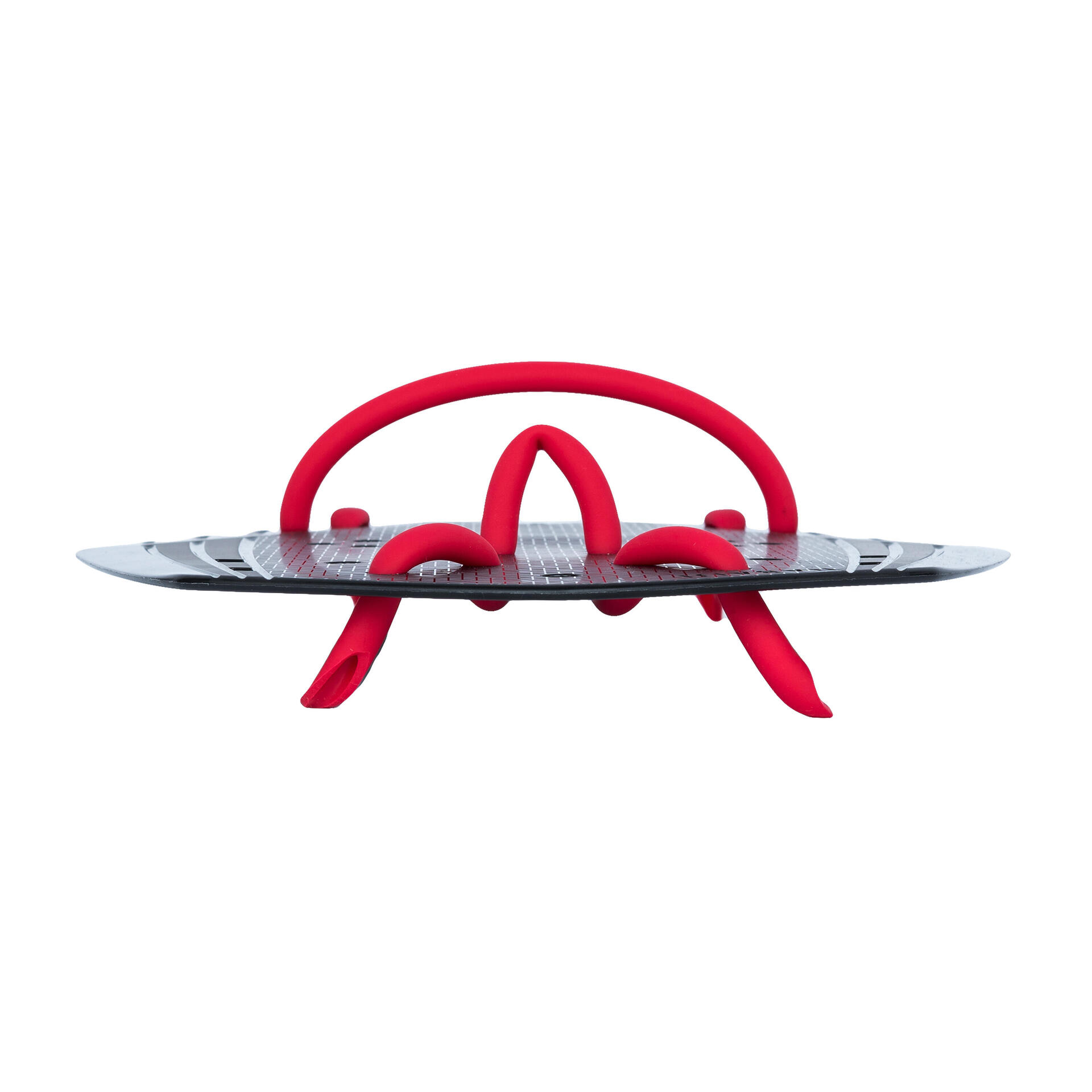 Handleless Paddle SWIMMING HAND PADDLES 900 XL BLACK RED