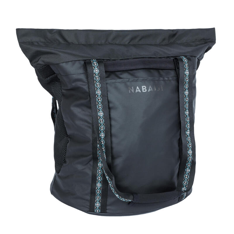 Bolsa Capazo Natación Kbag Negro Azul Gris