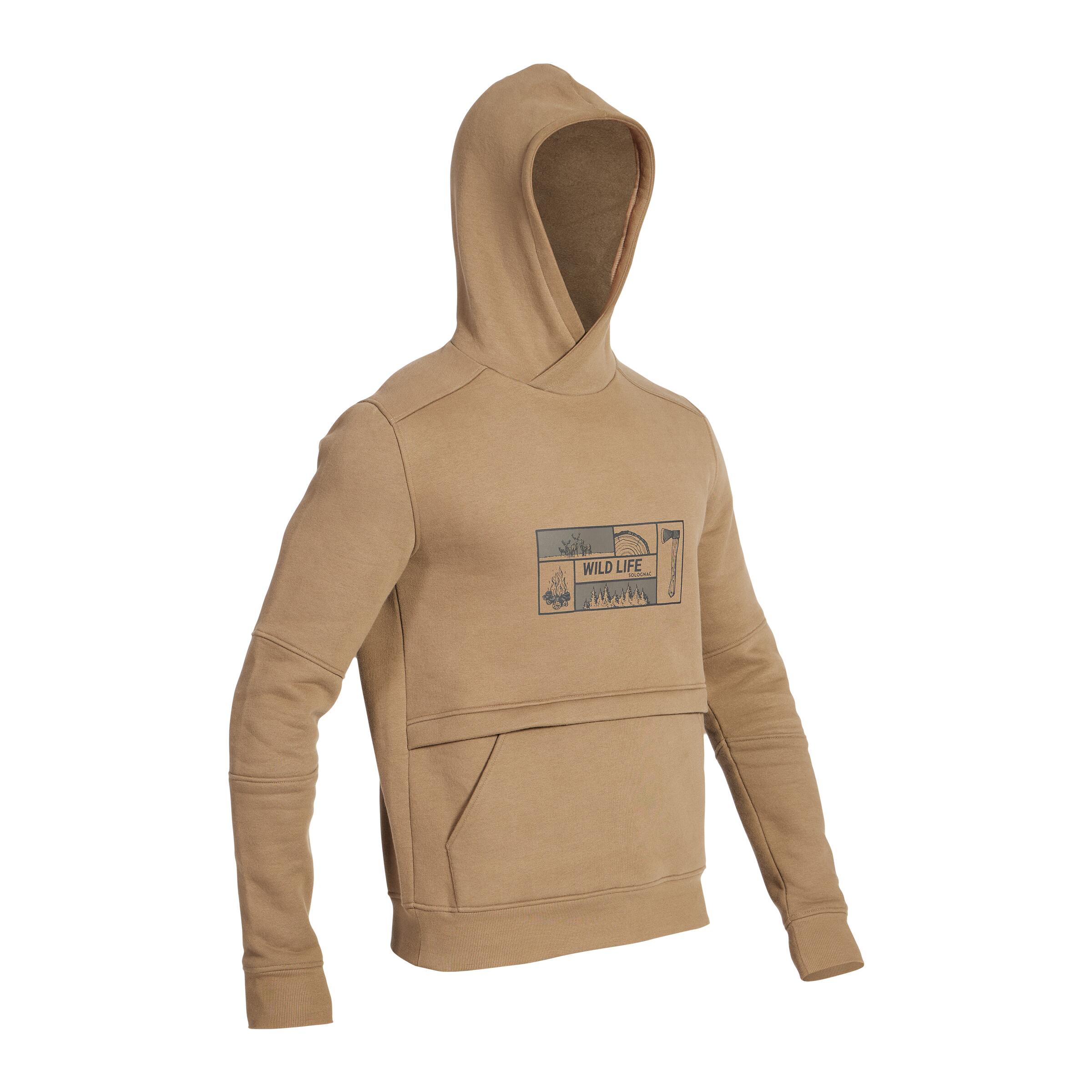 Chandail à capuche - 500 logo - SOLOGNAC
